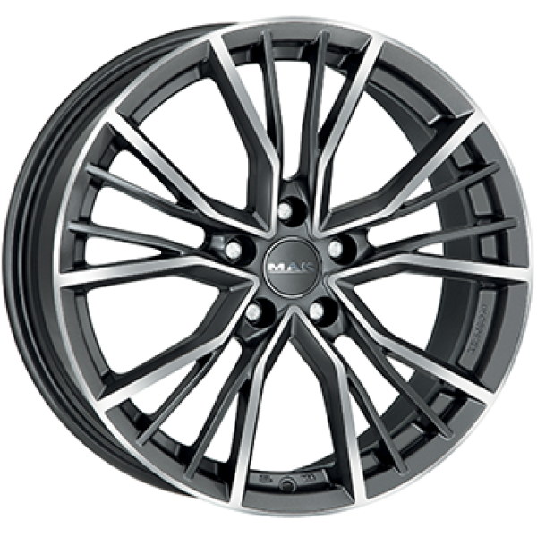 MAK UNION GUNMETAL / POLISHED MAK UNION GUNMETAL / POLISHED