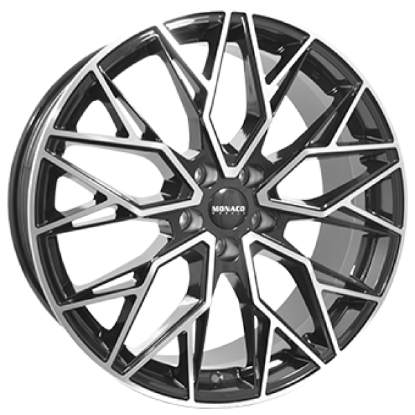 ABS NETTO GP15 GLOSS BLACK / POLISHED