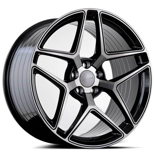 ABS WHEELS F16 hliníkové disky 8,5x19 5x120 ET38 DARK TINT