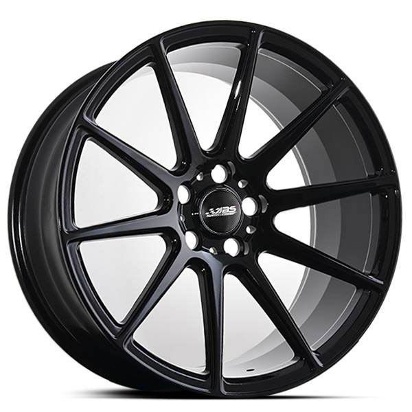 ABS WHEELS 335 hliníkové disky 9,5x19 5x108 ET38 BLACK