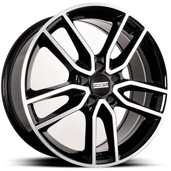 FONDMETAL KOROS (FMI06) GLOSSY BLACK MACHINED FONDMETAL KOROS (FMI06) GLOSSY BLACK MACHINED