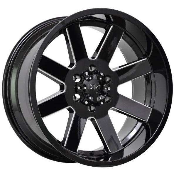DIRT A.T D98 GLOSSBLACK MILLED